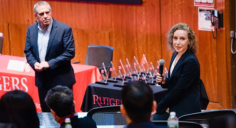 The Rutgers biopharmaceutical case competition is known for having a relevant case at the heart of the competition.