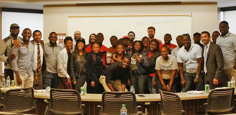 Mandela Fellows at Rutgers Business School-Newark.