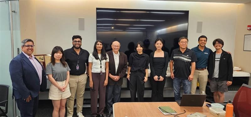 Some of the participants of CAR Lab's visit with the Depository Trust and Clearing Corporation.