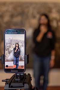 Marketing major Aditi Sandhir.