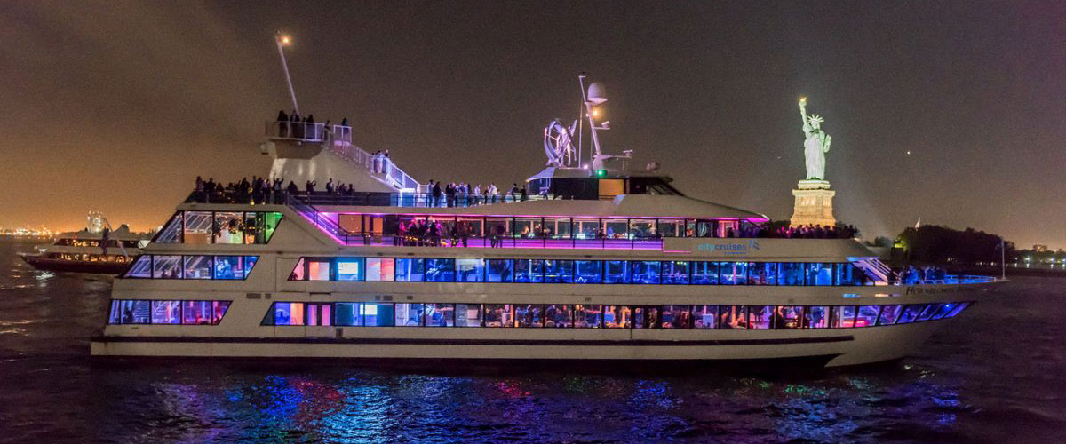 new jersey/new york cruise ship at night