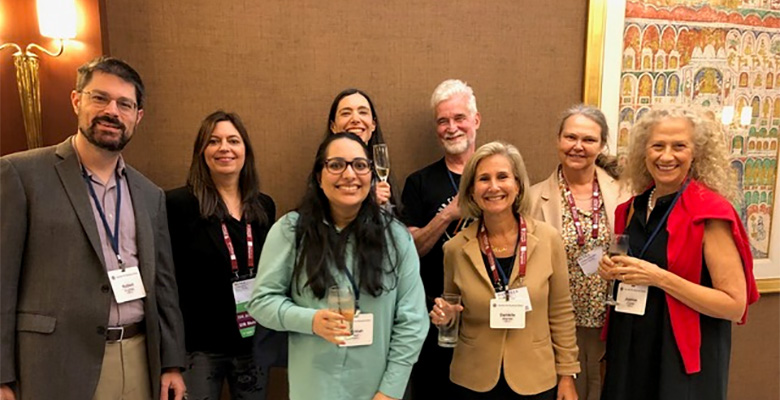 Photo: (Back row) Rob Hughes, Renee Cornell, Tobey Scharding, Wayne Eastman, Petra Christmann (Front Row) Sannah Asif and Danielle Warren