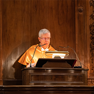 John Cantwell, new Doctor Honoris Causa.