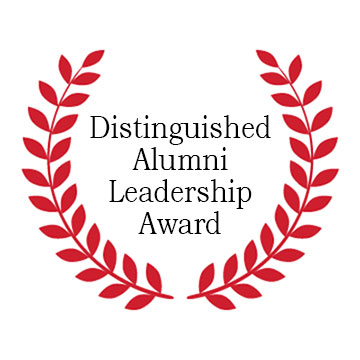 Distinguished Alumni Leadership award icon