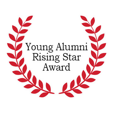young alumni rising award icon