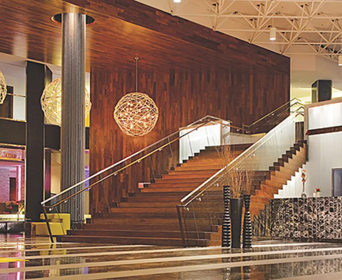 Lobby of the Hyatt Regency