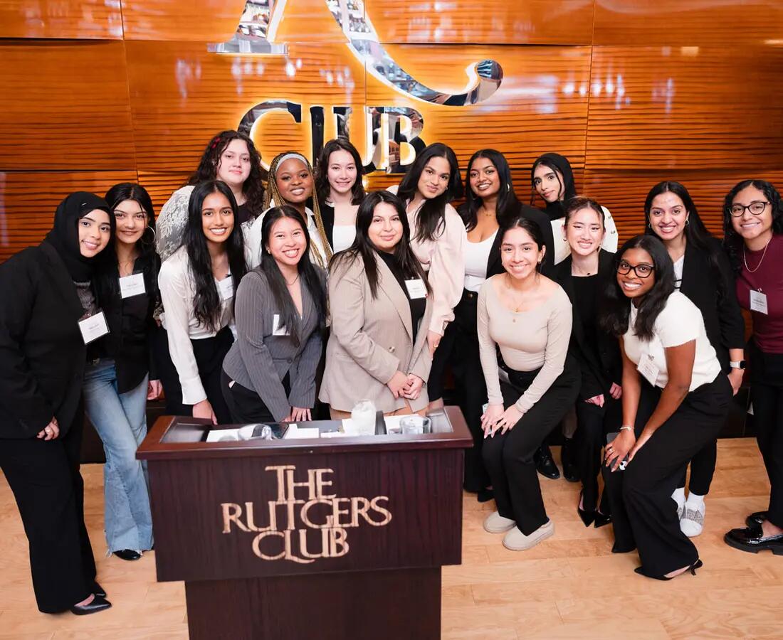 women build program at rutgers club