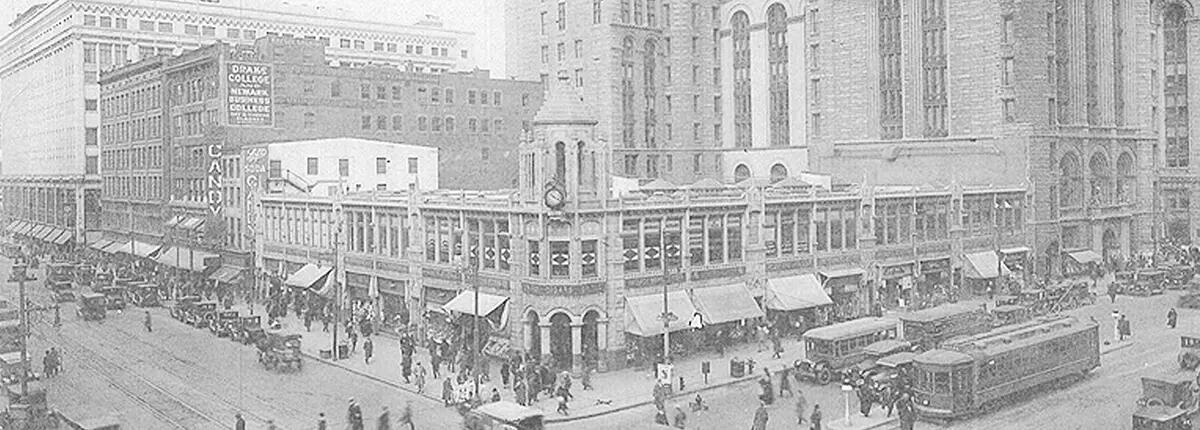 Historic Market St., Downtown Newark, 1925