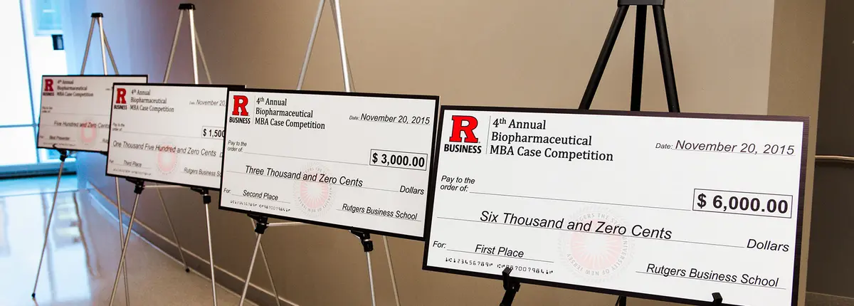 Novelty checks for the 4th annual biopharmaceutical MBA case competition