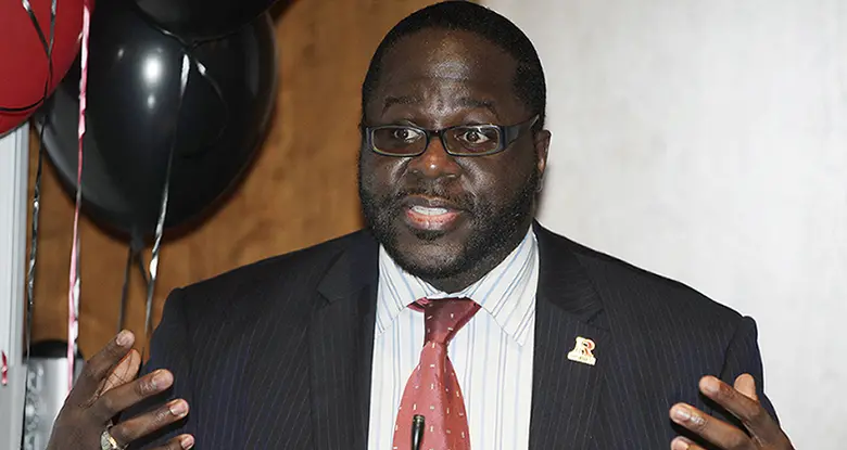 Charles A. Brown, assistant dean for diversity programs at Rutgers Business School.