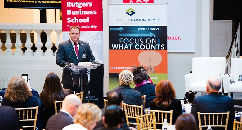 Rutgers Business School and Citrin Cooperman annually award 