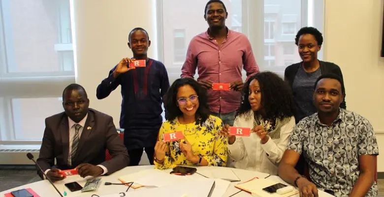 Mandela Washington Fellows at Rutgers University