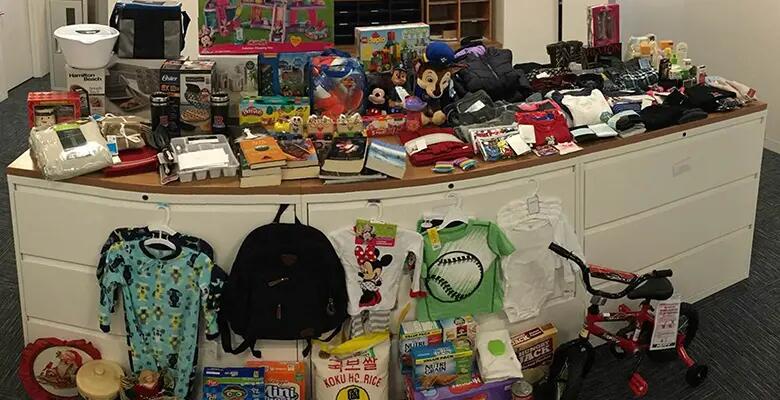 This year, twice the number of individuals contributed to Rutgers Business School's Adopt-A-Family campaign.