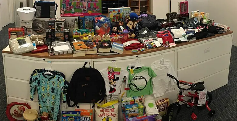 This year, twice the number of individuals contributed to Rutgers Business School's Adopt-A-Family campaign.