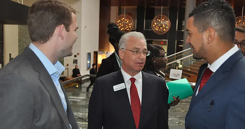 Rutgers Business School's annual career fair attracted more than 1,000 students.