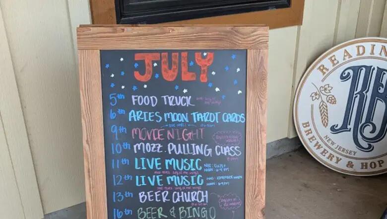 image of upcoming events list