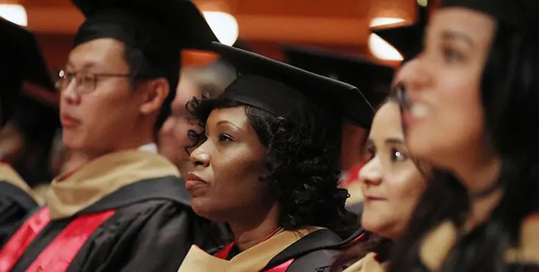 Rutgers Business School's 2019 graduate program convocation ceremony.