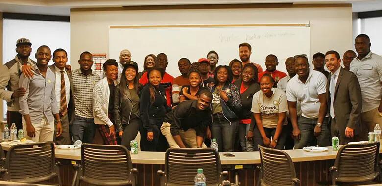 Mandela Fellows at Rutgers Business School-Newark.
