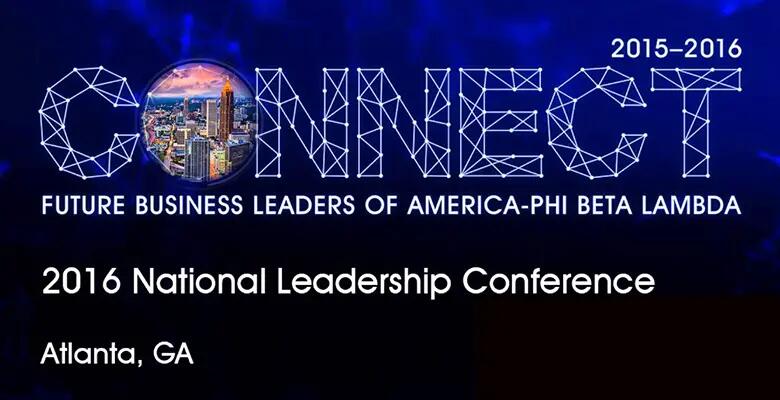 National Phi Beta Lambda Conference in Atlanta