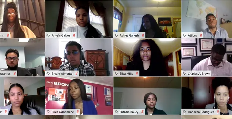 B-STAR students received some sage advice through an interactive live webinar.