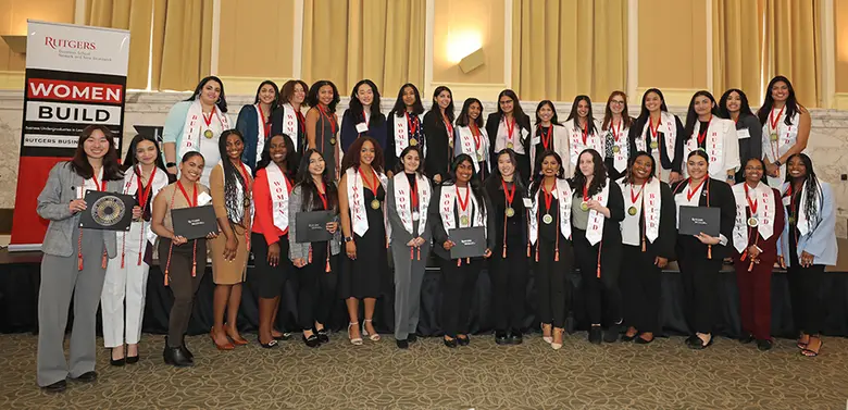 Graduating seniors were celebrated during the Women BUILD annual summit.