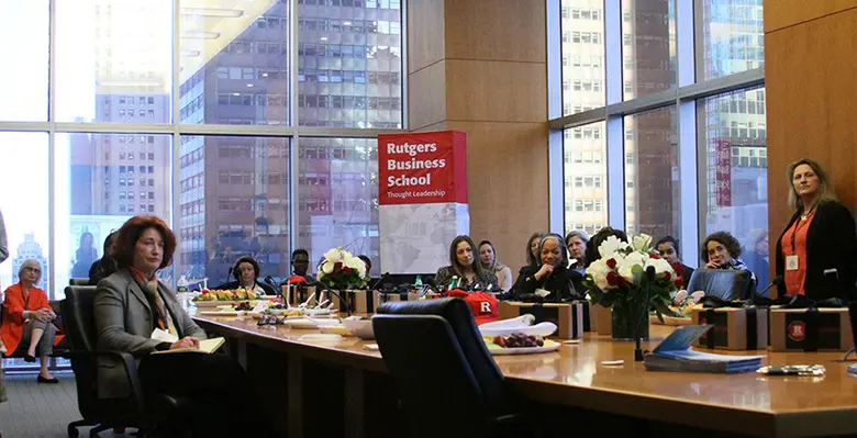 Rutgers Business School's women's initiative