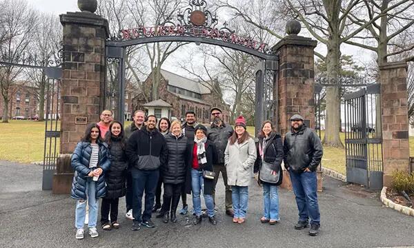emba students group picture