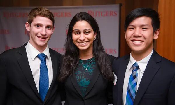 Students attending LIBOR symposium