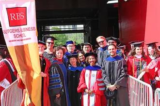 faculty at graduation
