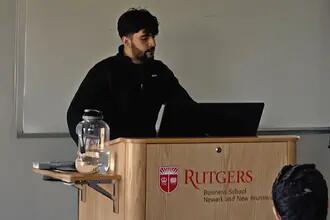 Go to story: Financial Modeling Accelerator a highlight for graduating senior