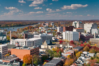 aerial view of trenton new jersey