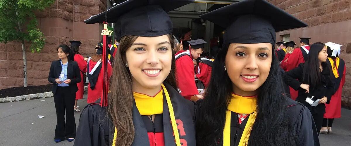 Students graduating