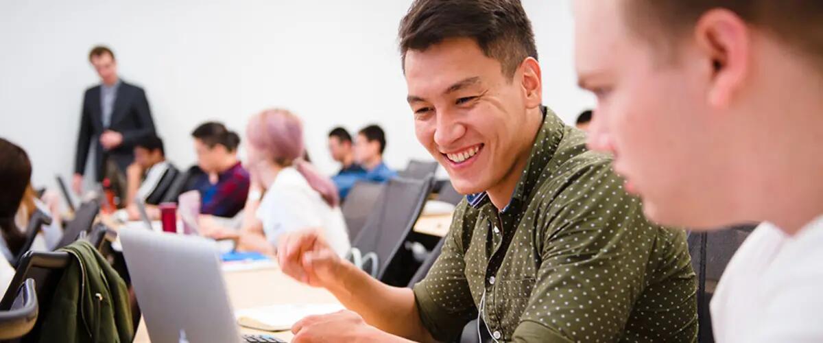 RBS students in class.