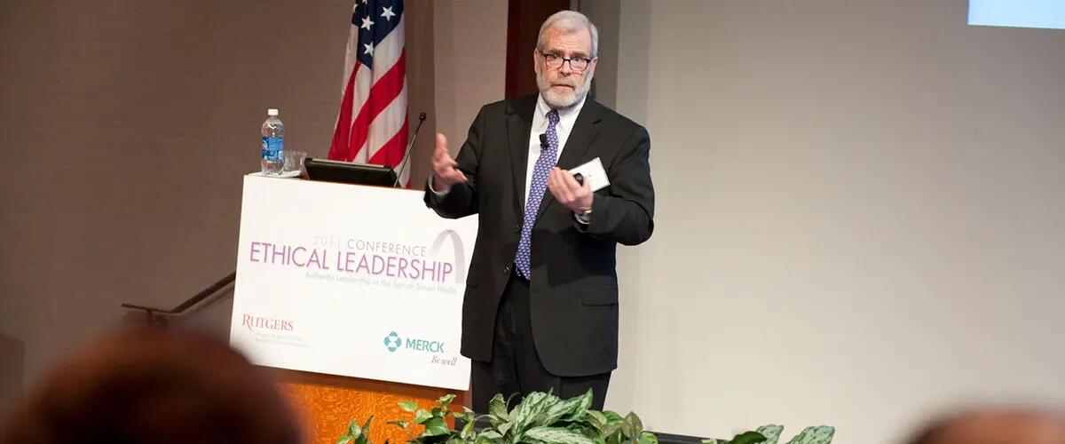 Speaker at Institute for Ethical Leadership event.