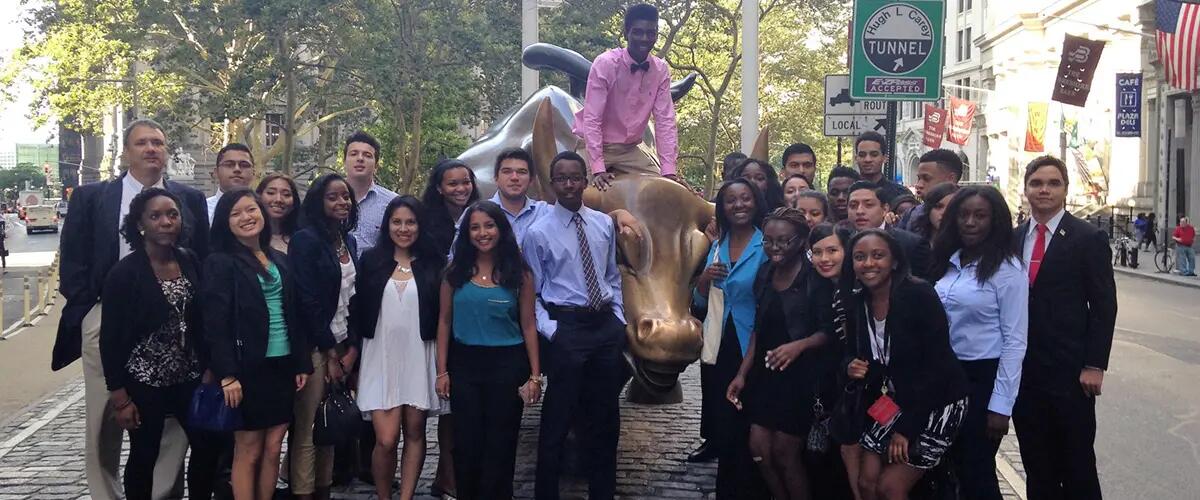 Students on Wall Street