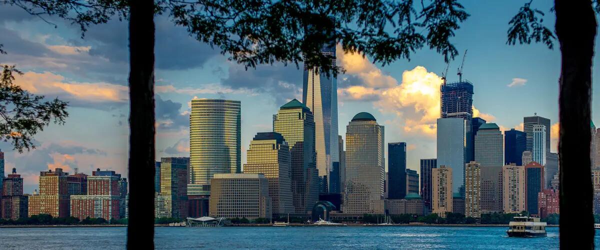 NYC skyline from Jersey City