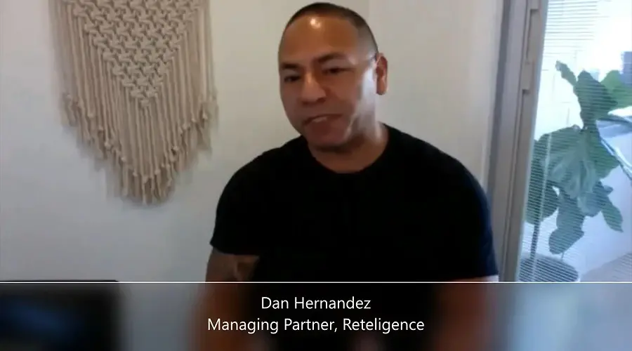 Photo of Dan Hernandez speaking