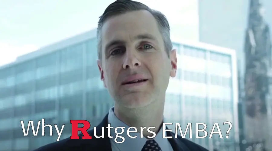 Thumbnail of Why Rutgers Executive MBA video