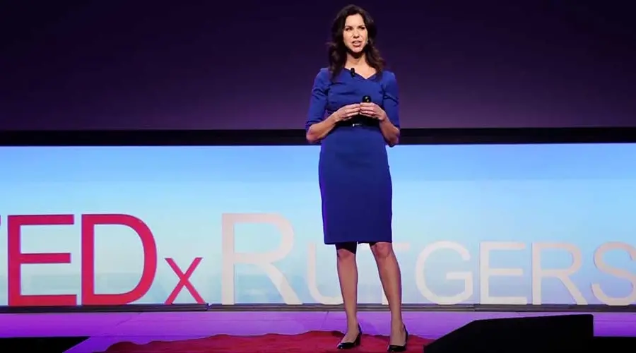 Lisa S. Kaplowitz giving a TEDx Talk