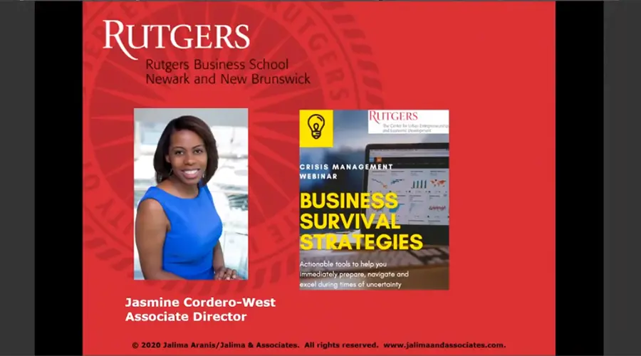 CUEED Business Survival Strategies Webinar with Marce Zuchovicki