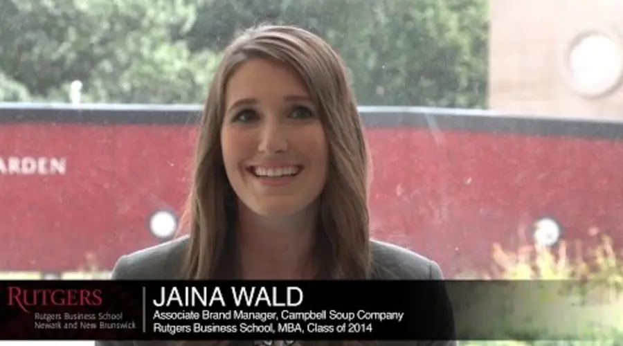 Rutgers gives you access to incredible career opportunities, Jaina, MBA ‘14